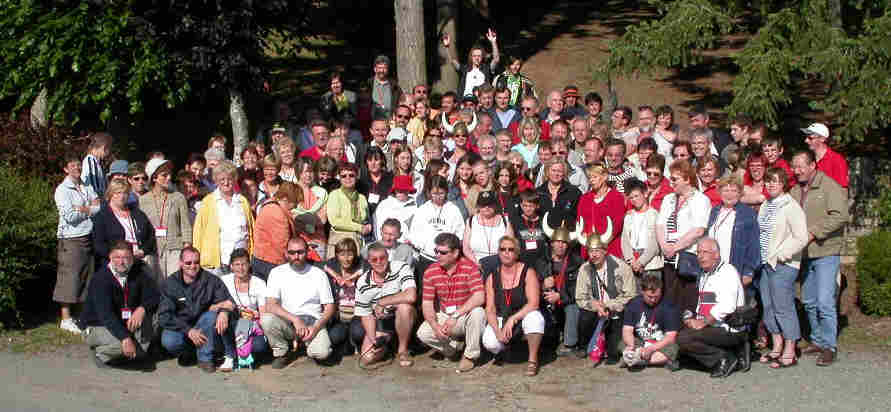 Le gros des troupes des 128 Baladins "Puyfolais"...